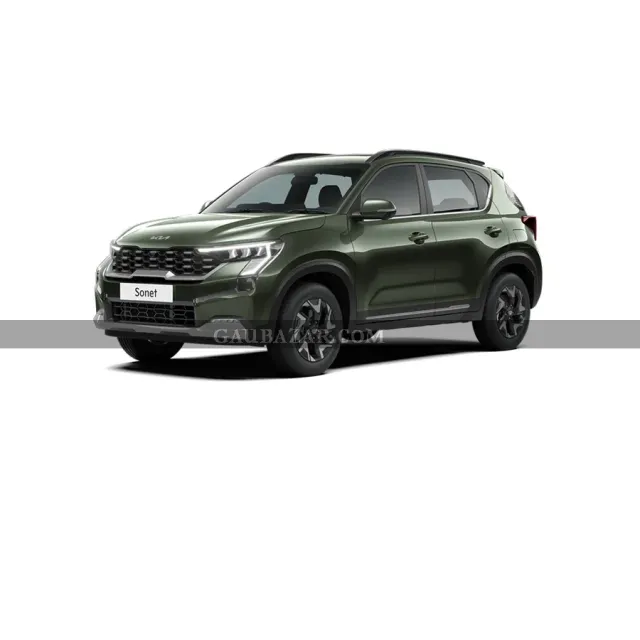 KIA SONET 1.5L HTX (DSL) Pewter Olive