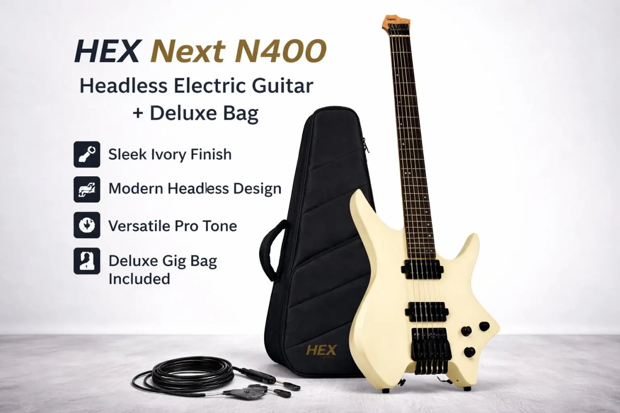 N400 Headless Electric Guitar