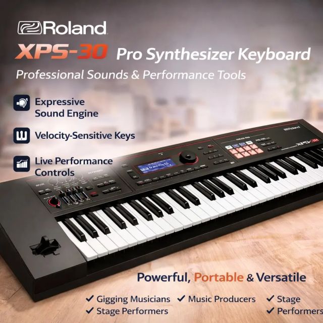 Roland XPS-30 Pro Synthesizer Keyboard