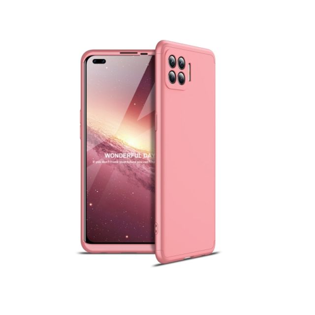 Oppo F17 Pro Original GKK 360° Mobile Cover Pink