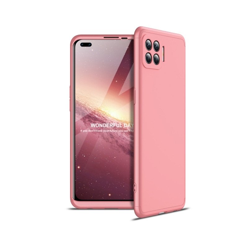 Oppo F17 Original GKK 360Â° Mobile Cover Pink