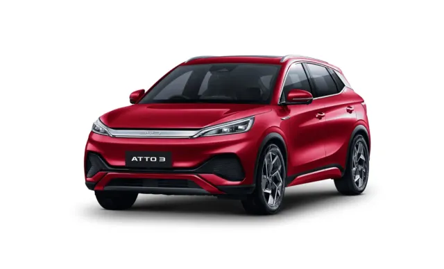 BYD ATTO 3 Advanced for Rent in Nepal